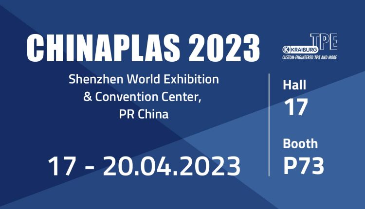 KRAIBURG TPE to Unveil new Automotive, Medical, and Sustainable TPEs for CHINAPLAS 2023.
