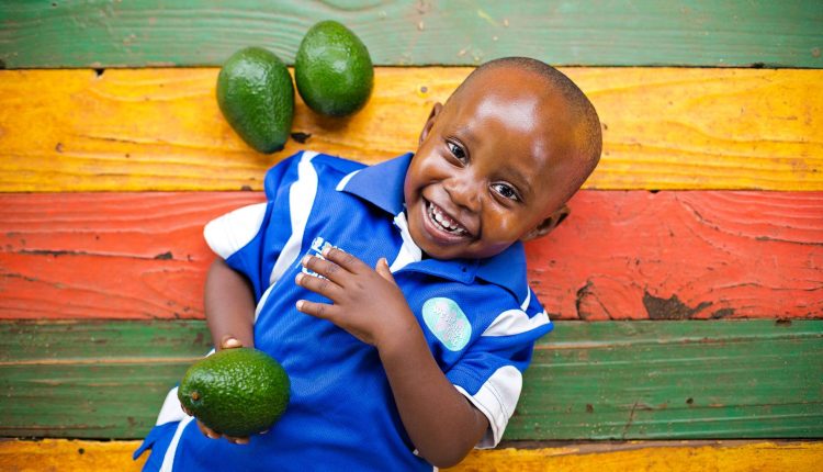 Child in Westfalia’s daycare in South Africa.