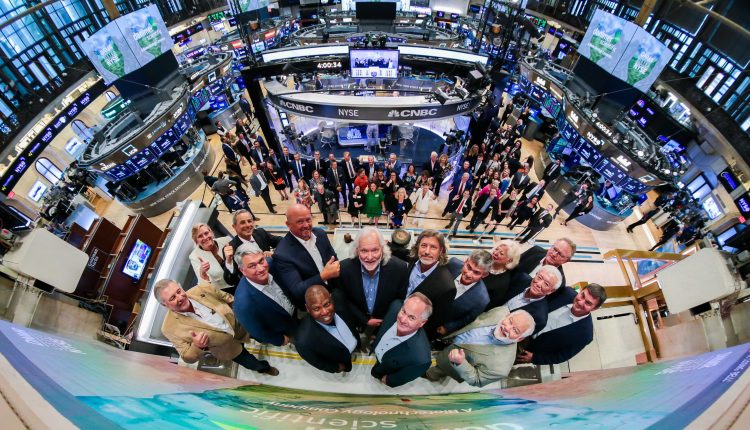 Danimer Scientific Rings Closing Bell at New York Stock Exchange to Celebrate Earth Week.