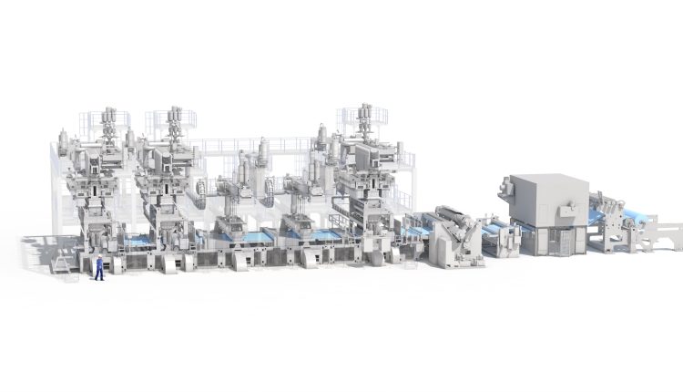 Chinaplas 2023: Extrusion Specialist Reifenhäuser Shows How Sustainability, Automation and Digitization Increase Profitability in Film and Nonwovens Production.