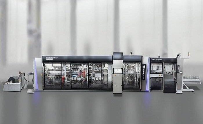 Efficient and sustainable production of polymer trays with the KMD 78.2 SPEED machine.