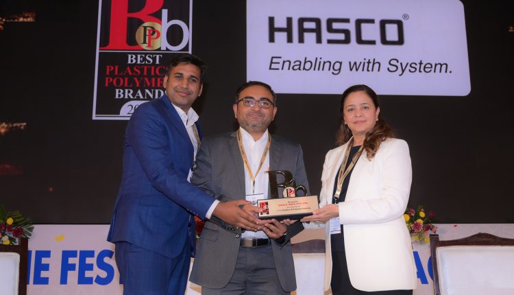 Special Award for HASCO India.